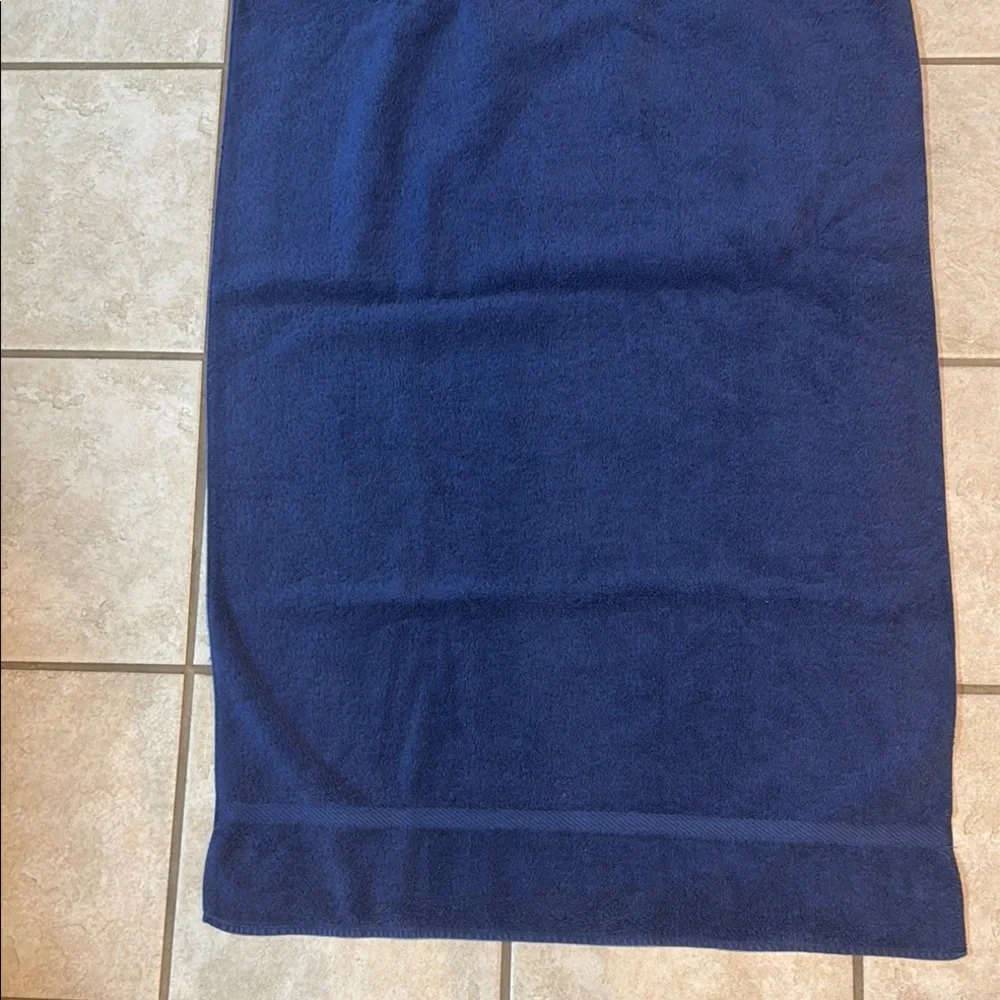Royal Velvet Vintage Blue Bath Towel USA Cotton
